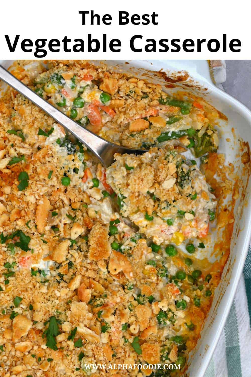 Homeschooler's 50-State Veggie Casserole