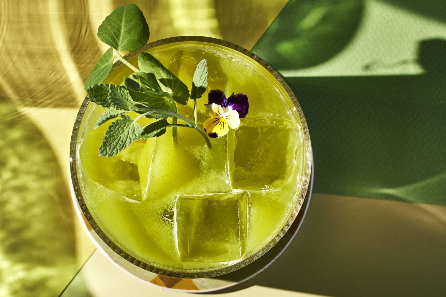 Snap Pea and Jalapeño Tequila Fizz