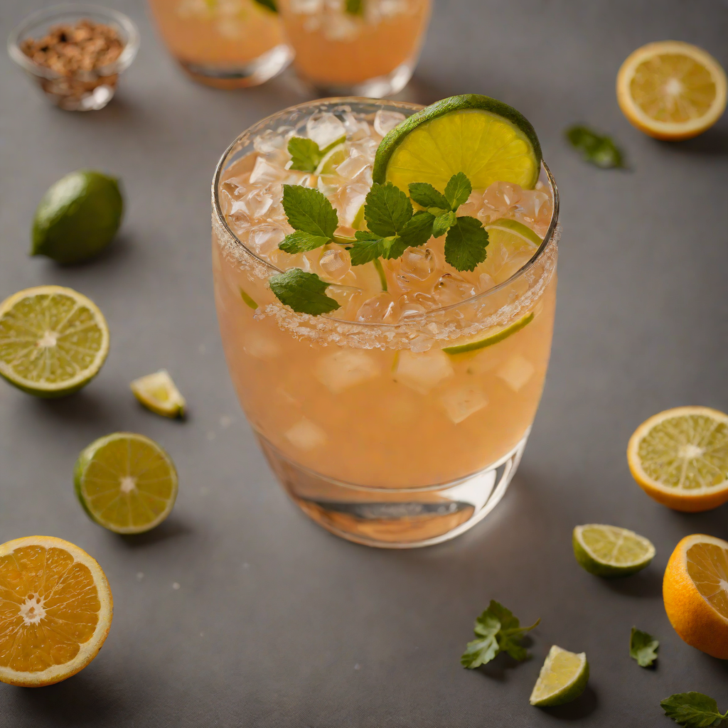 Lakefront Sunset Mezcal Sour