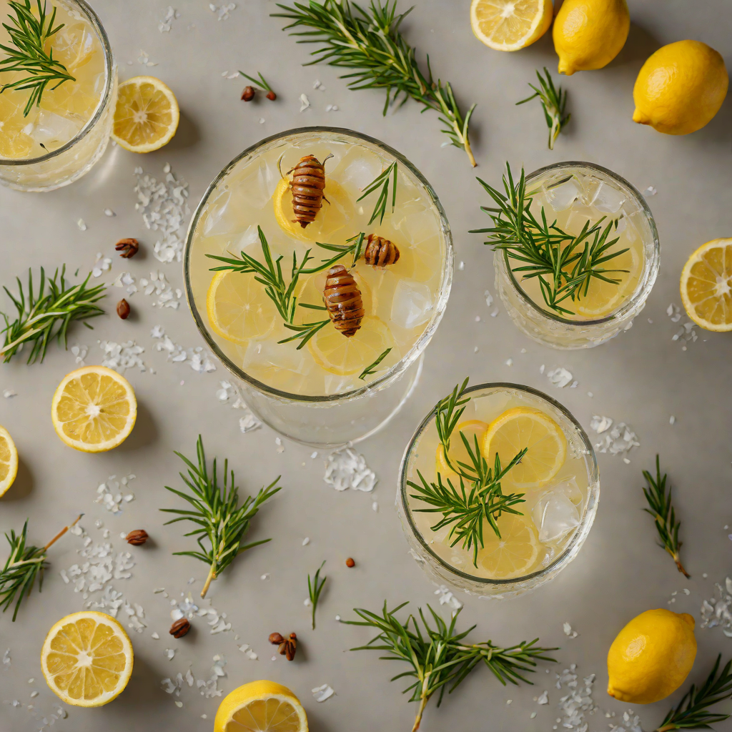 Honey-Rosemary Gin Sour