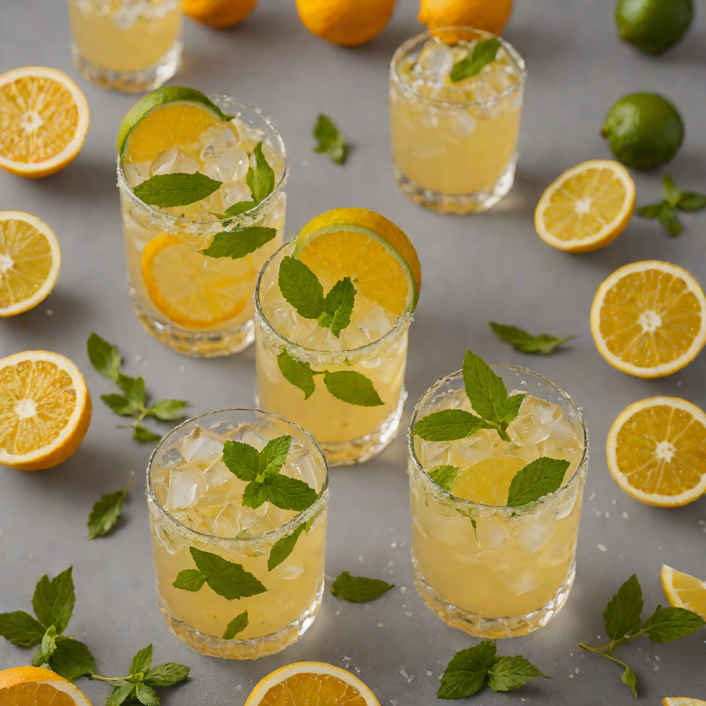 Herbal Citrus Tequila Smash