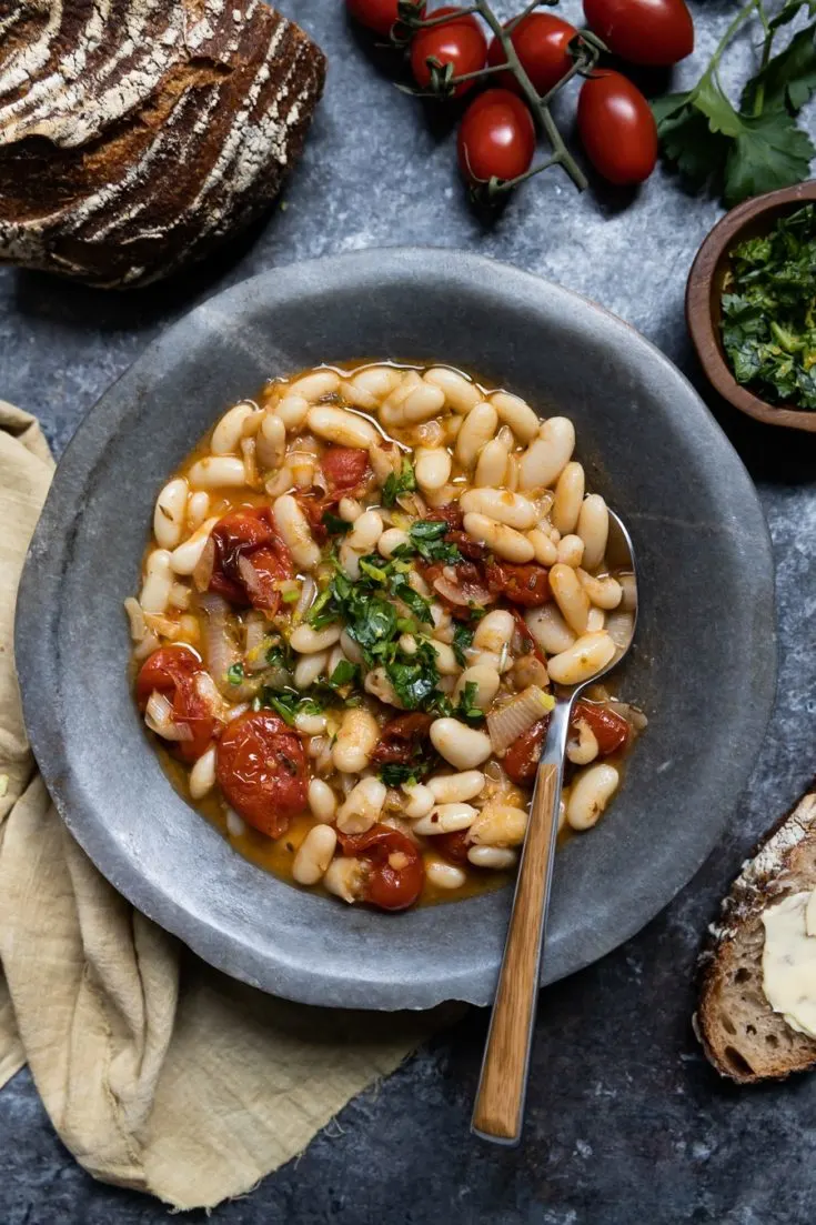 Smoky Tomato & White Bean Stew