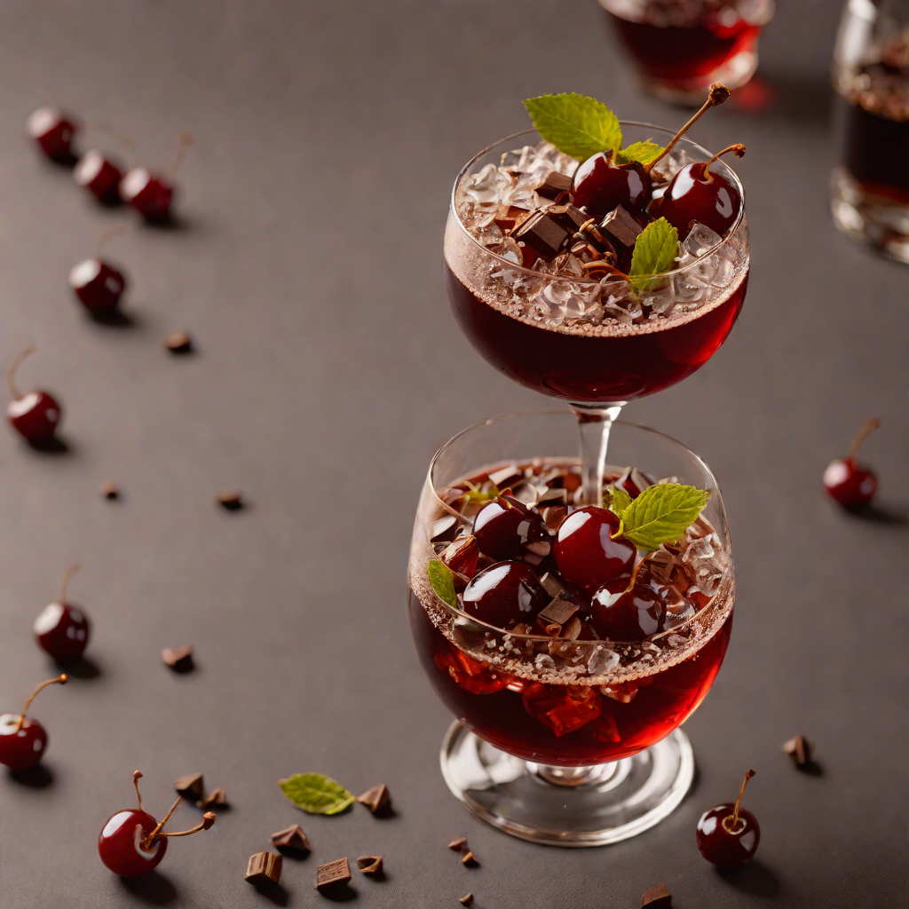 Stirred Rye Cherry Chocolate Manhattan