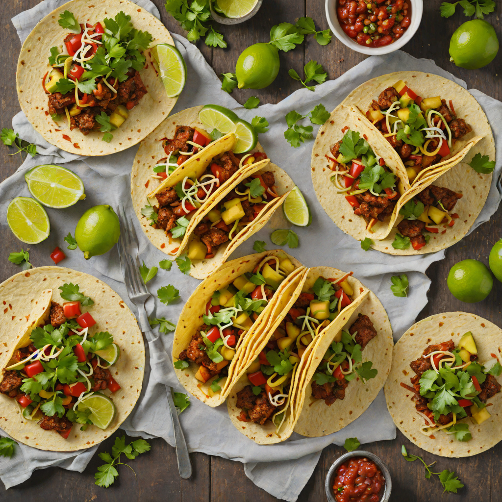 Sautéed Chorizo and Potato Tacos with Cilantro Lime Salsa