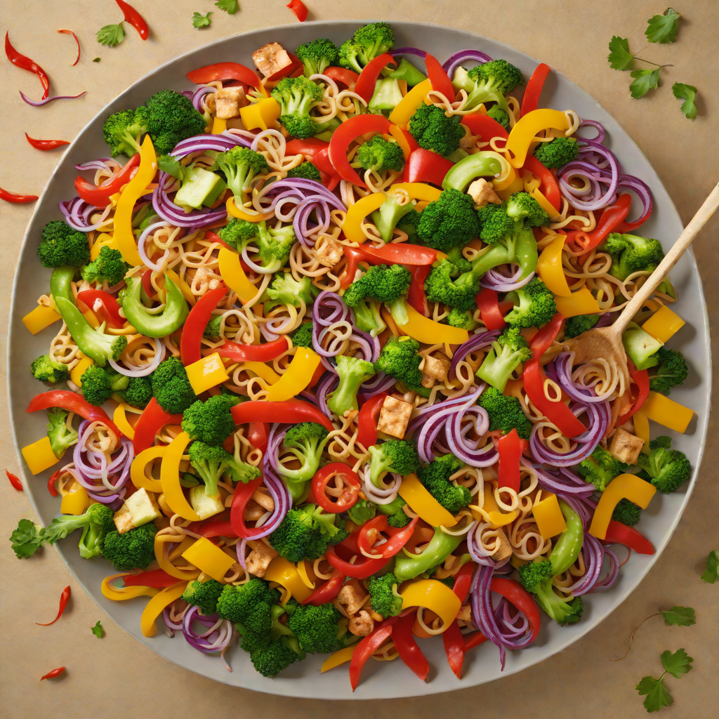 Interactive Neal.fun-Inspired Rainbow Veggie Stir-Fry