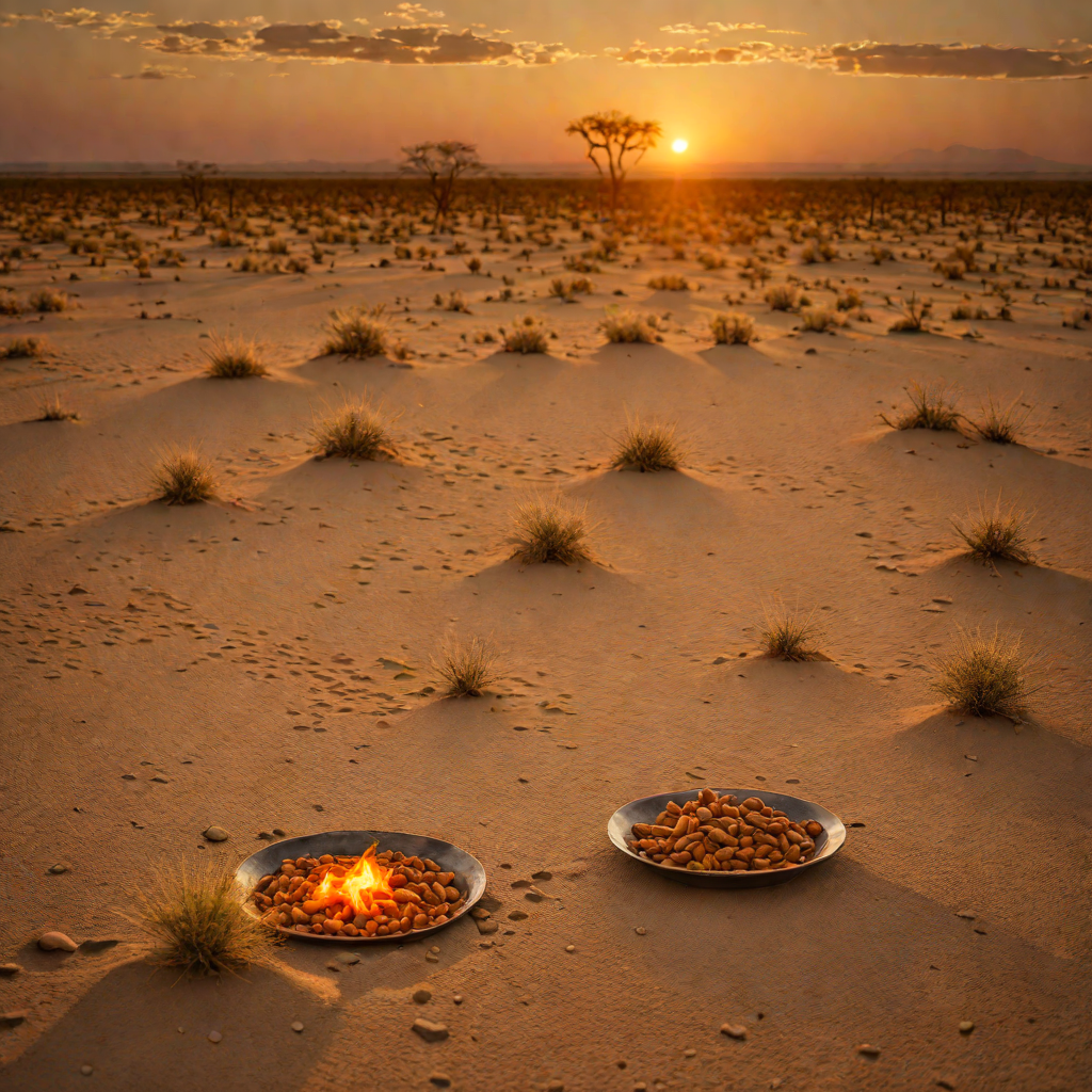 Namibian Desert Sunset