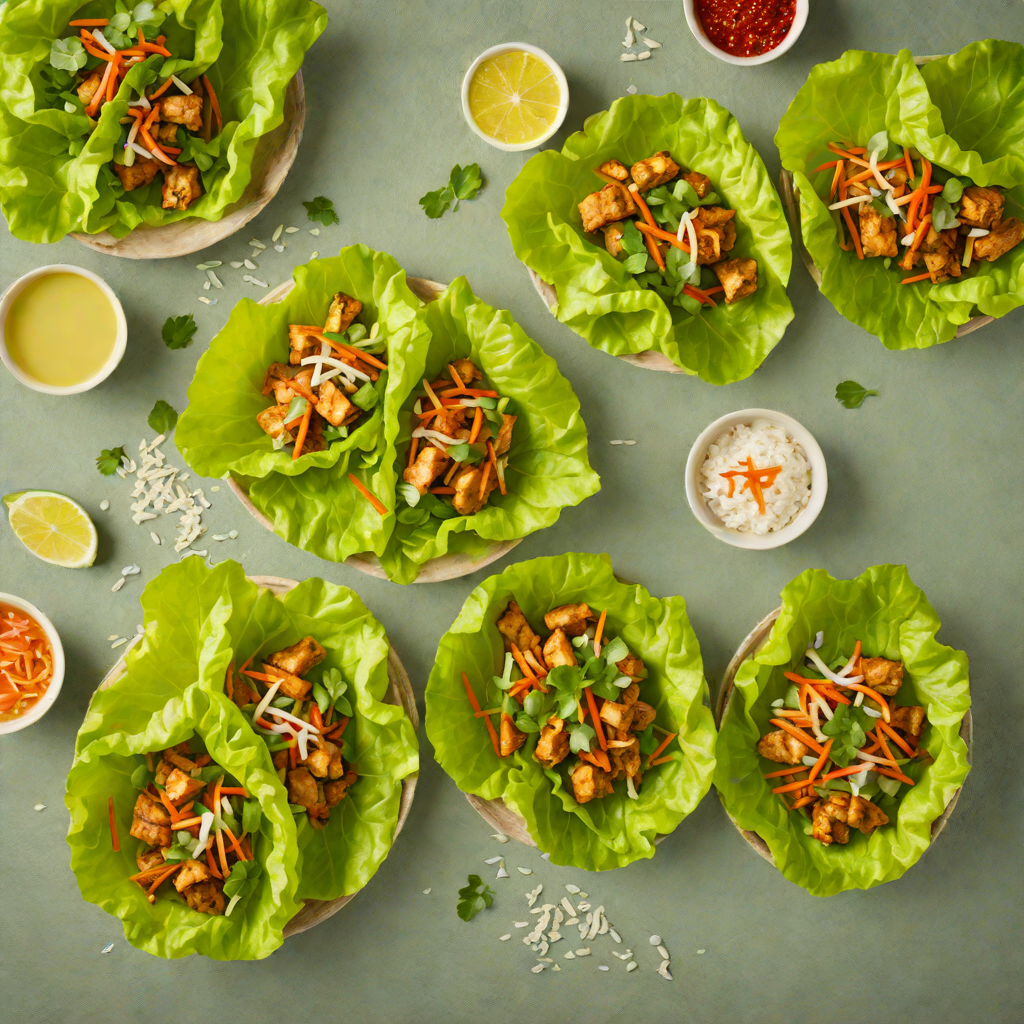 Trampoline Park Chicken Lettuce Wraps