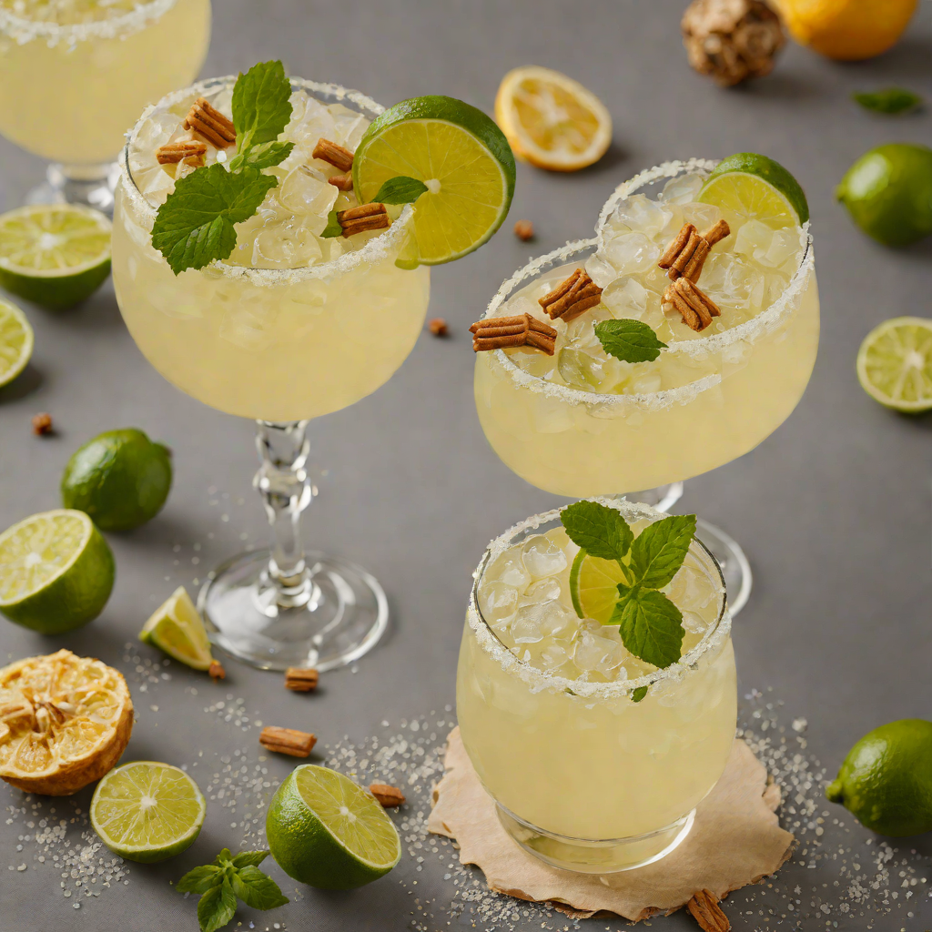 Ginger-Spiced Margarita Fizz