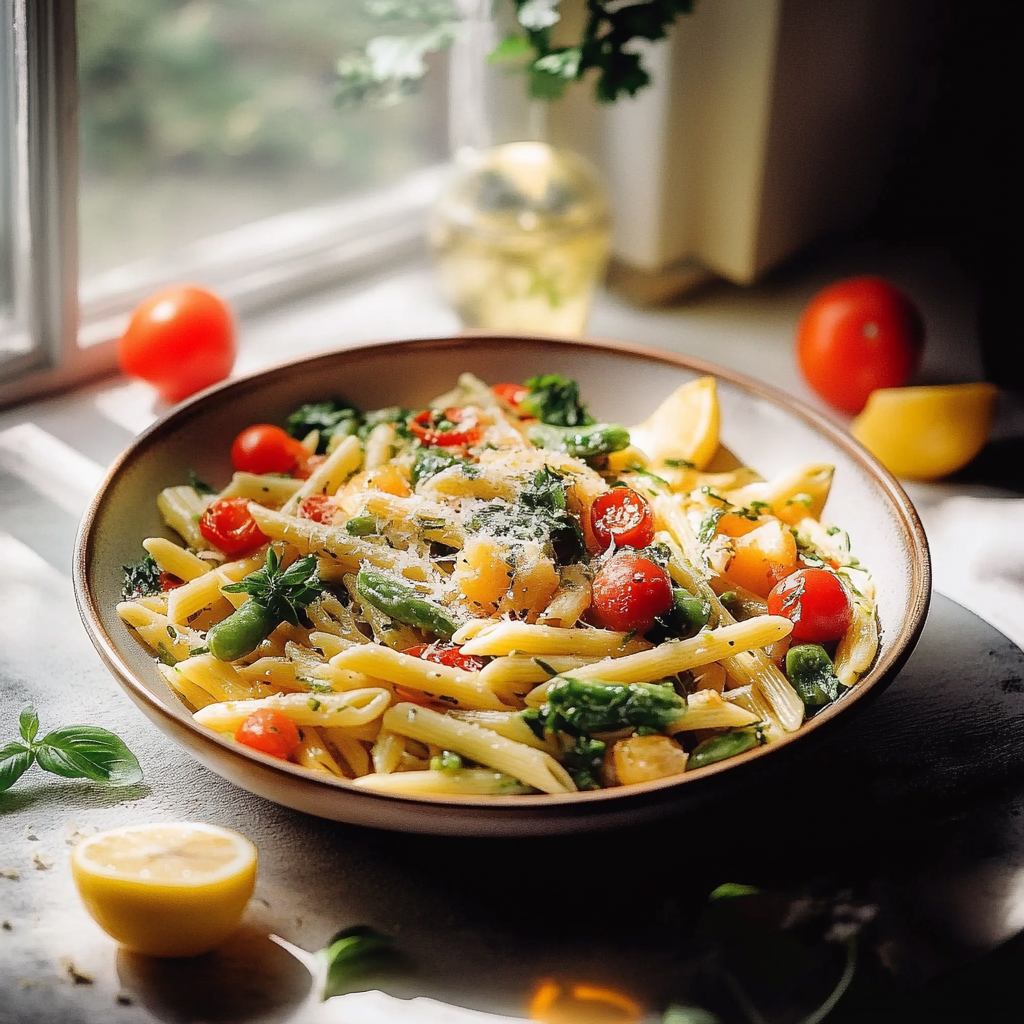 Smith's Lemon-Herb Pasta Primavera