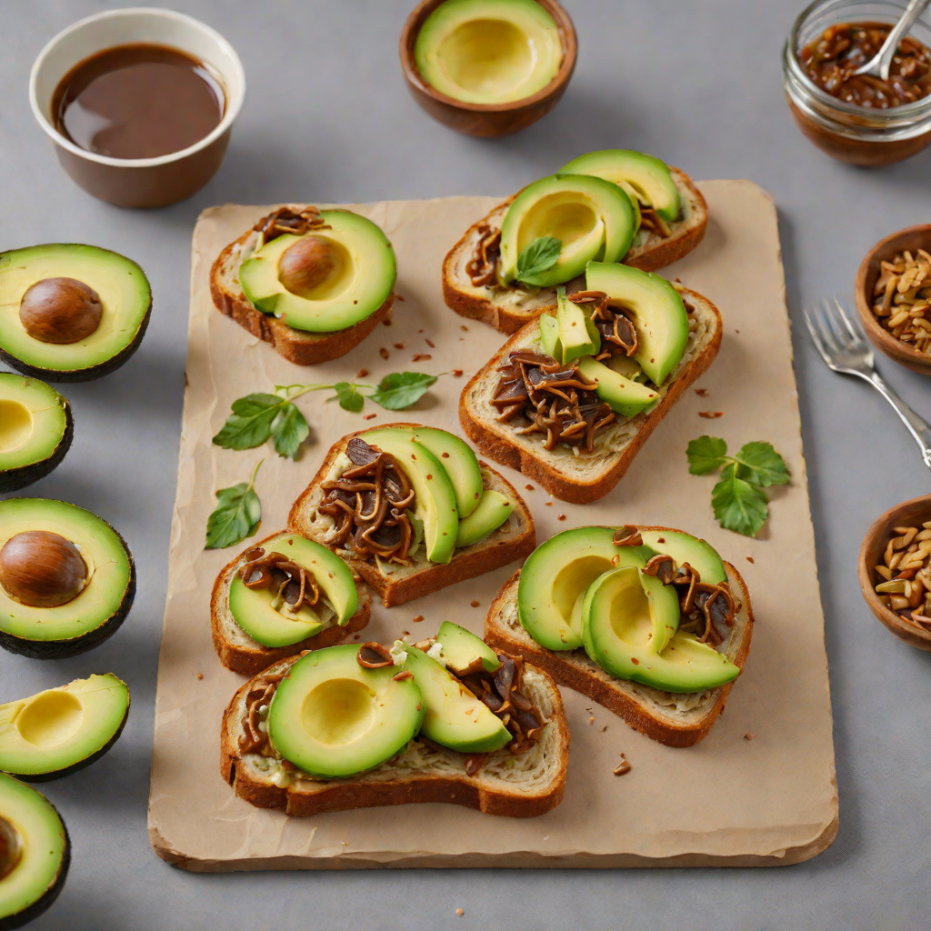 Vegemite and Avocado Smash on Sourdough Toast