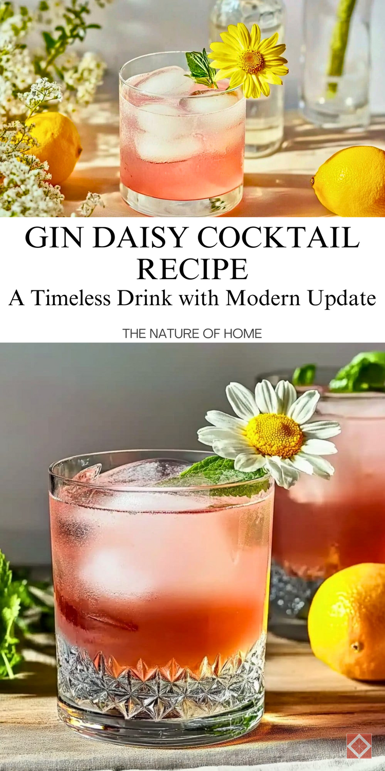 Citrus Gin Daisy with Elderflower
