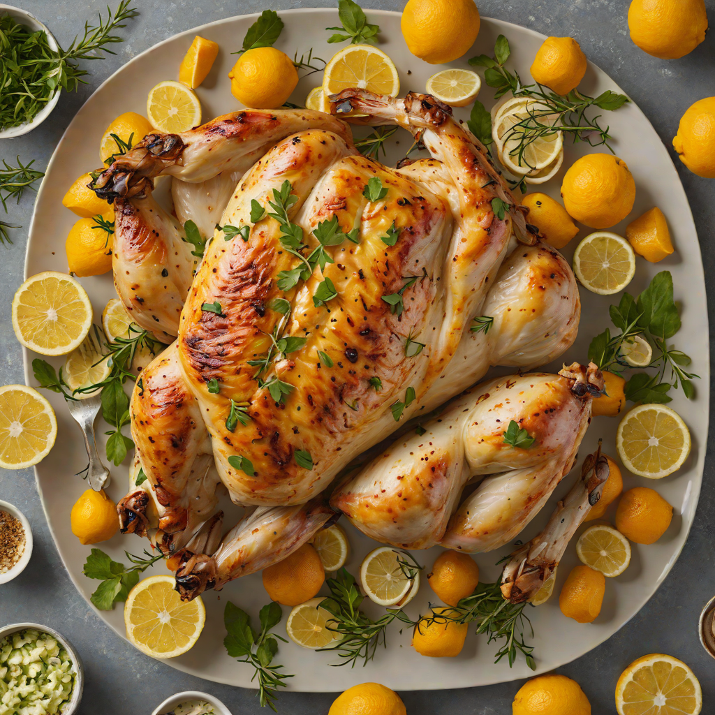 Fun Band-Inspired Citrus and Herb Roasted Chicken