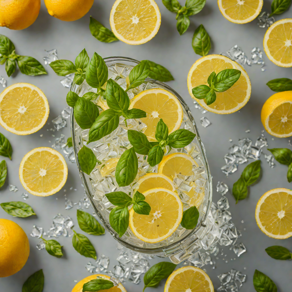 Citrus Herb Smash with Gin and Basil