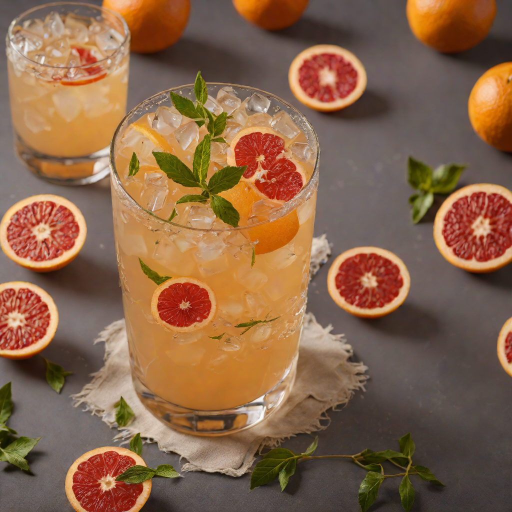 Smoky Grapefruit Bourbon Sour