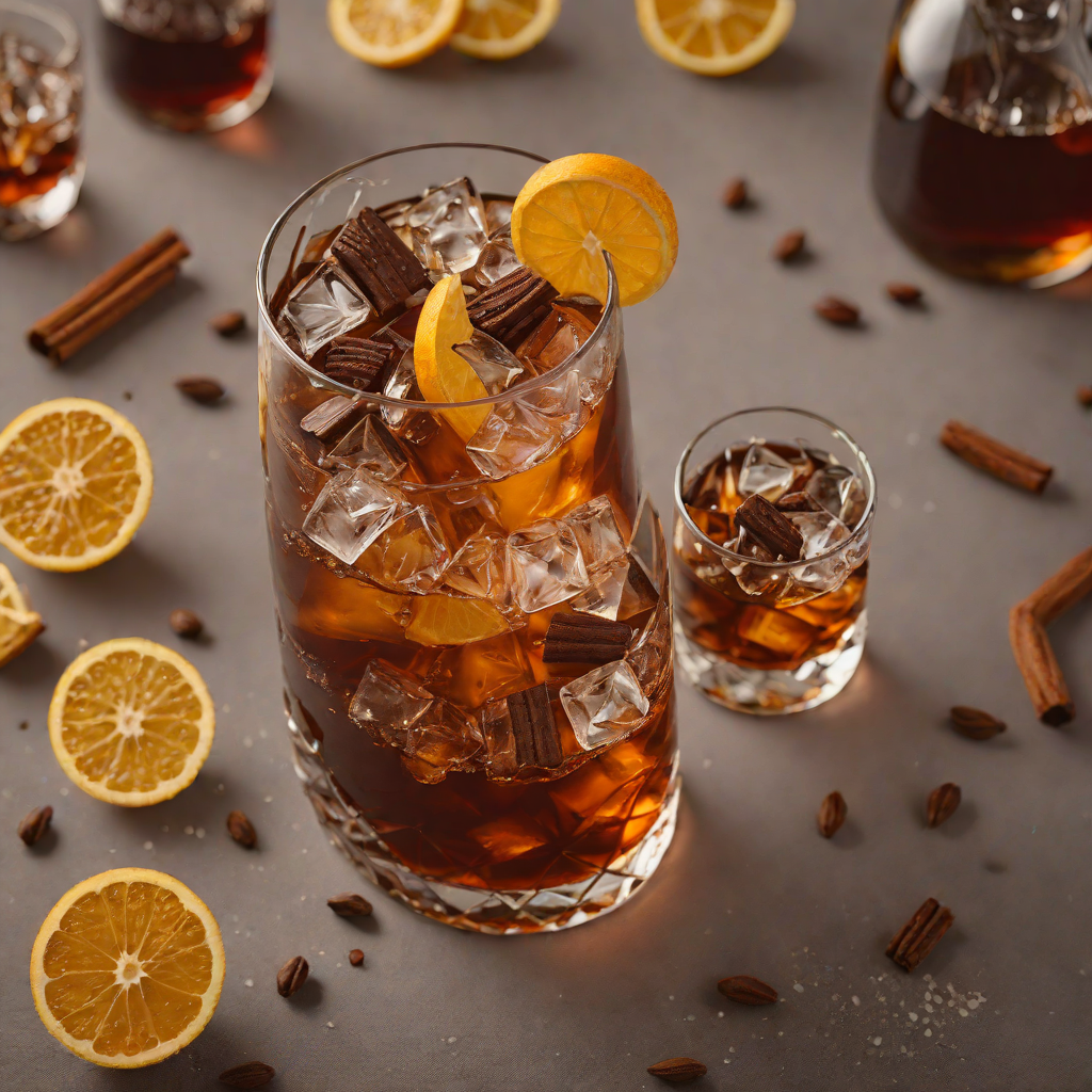 Cacao-Spiced Rum Old Fashioned