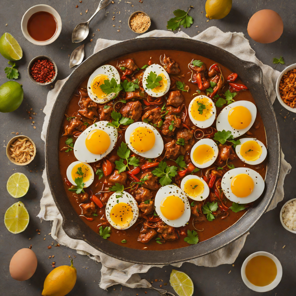 Slow-Cooked Doro Wat with Berbere and Hard-Boiled Eggs
