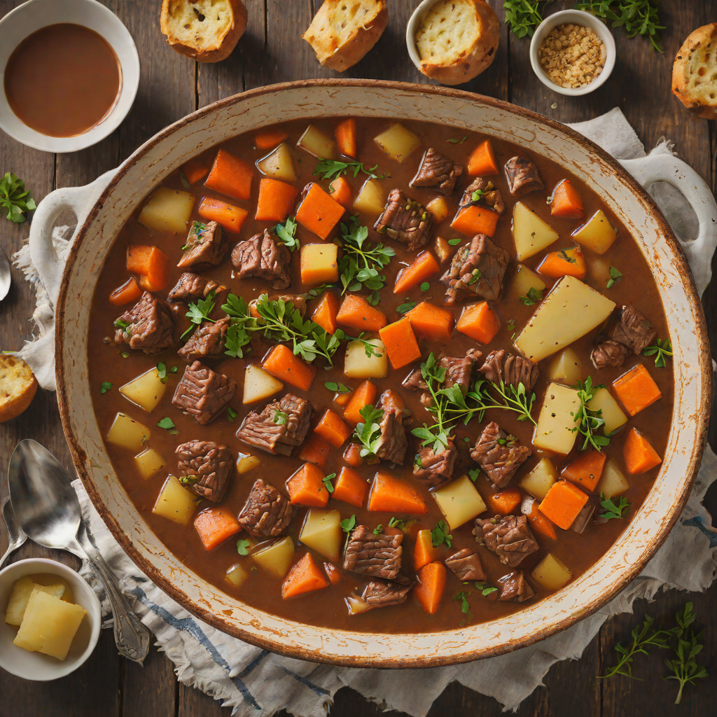 Northern Spiced Beef Stew with Root Vegetables
