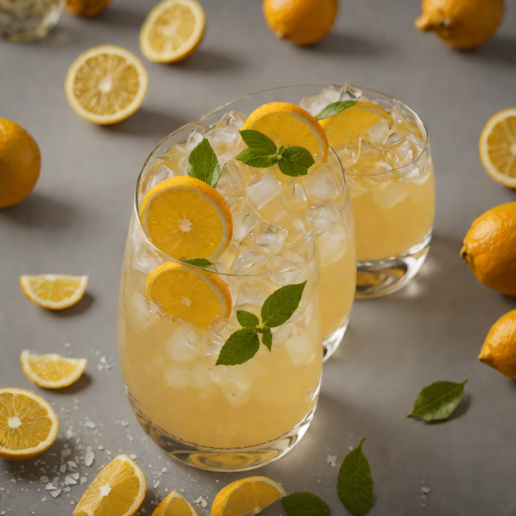 Ginger-Citrus Whiskey Sour