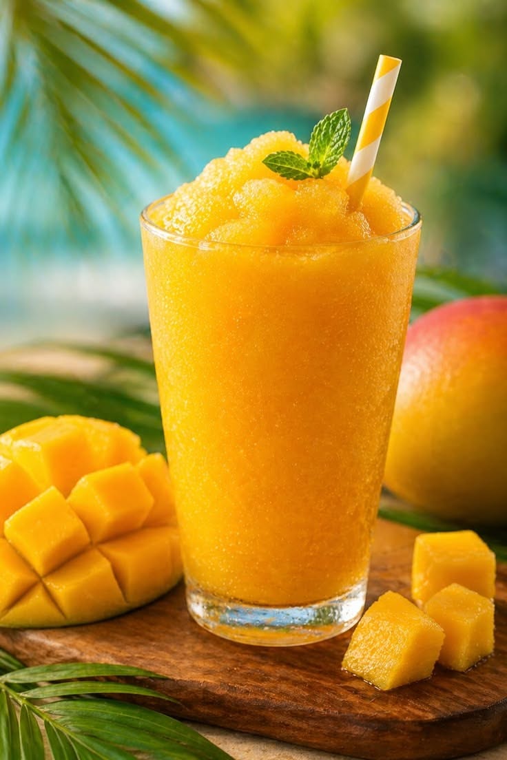 Dominican Mango Rum Smash