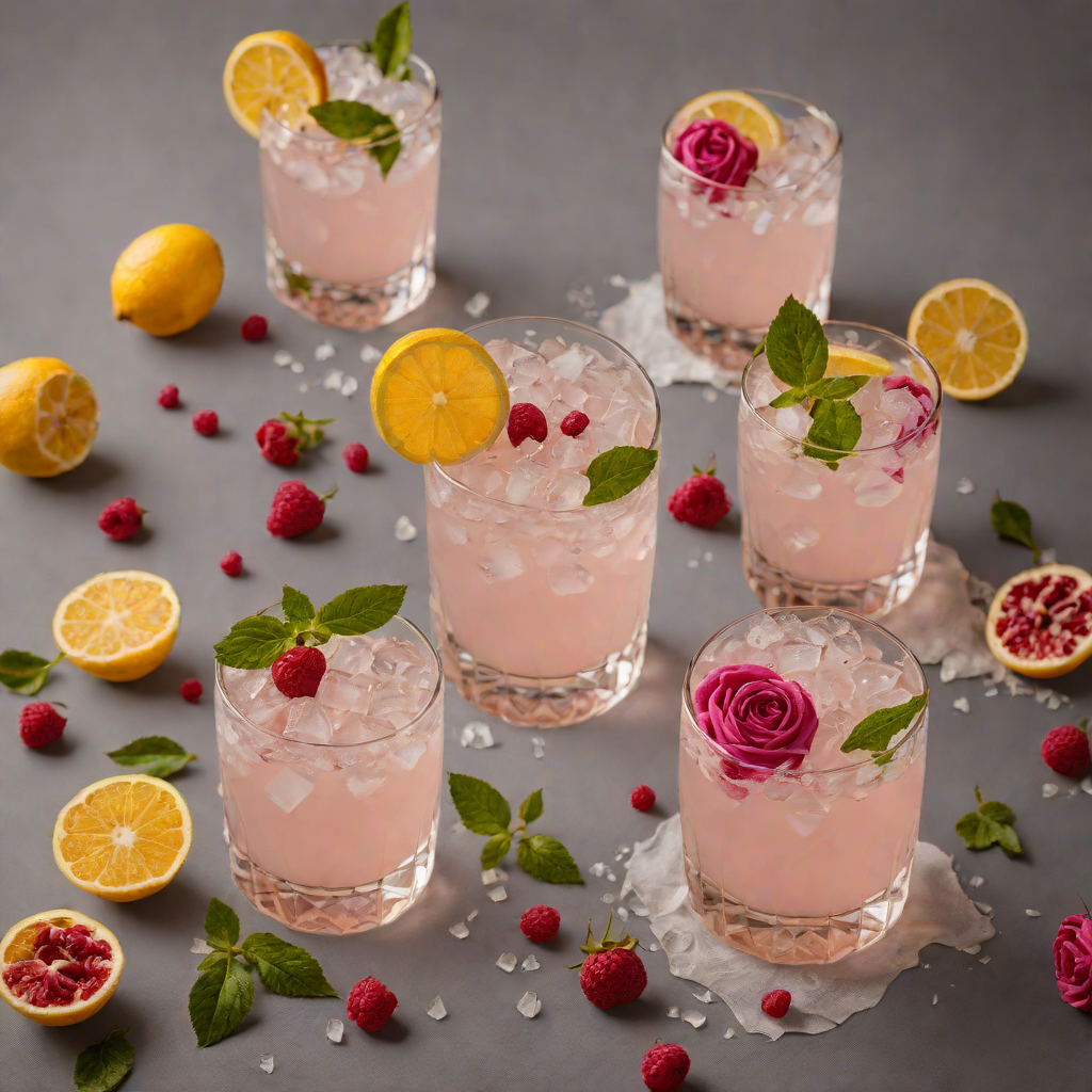 Wicked Rose Gin Fizz