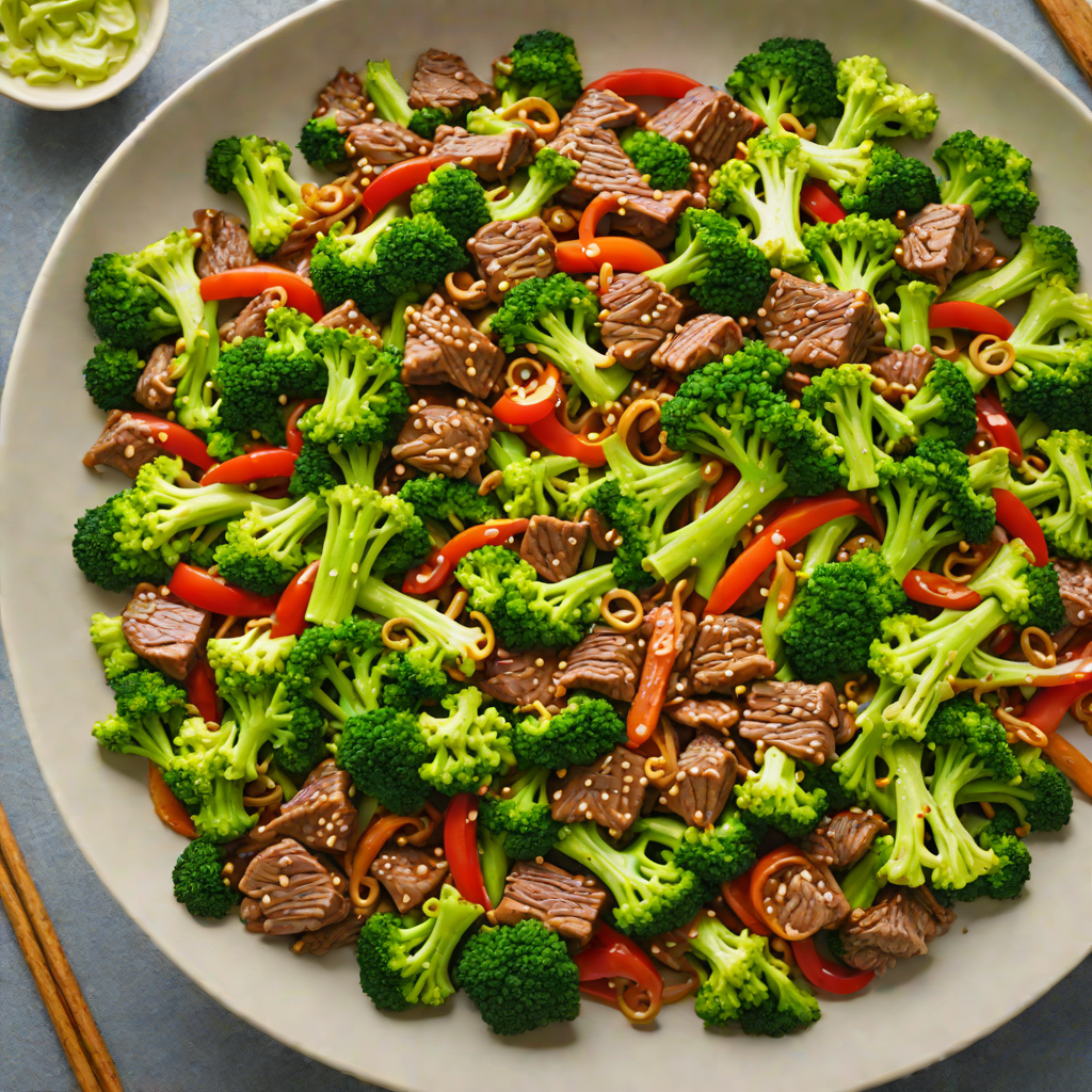 Quick 30-Minute Beef Stir Fry with Broccoli and Ginger