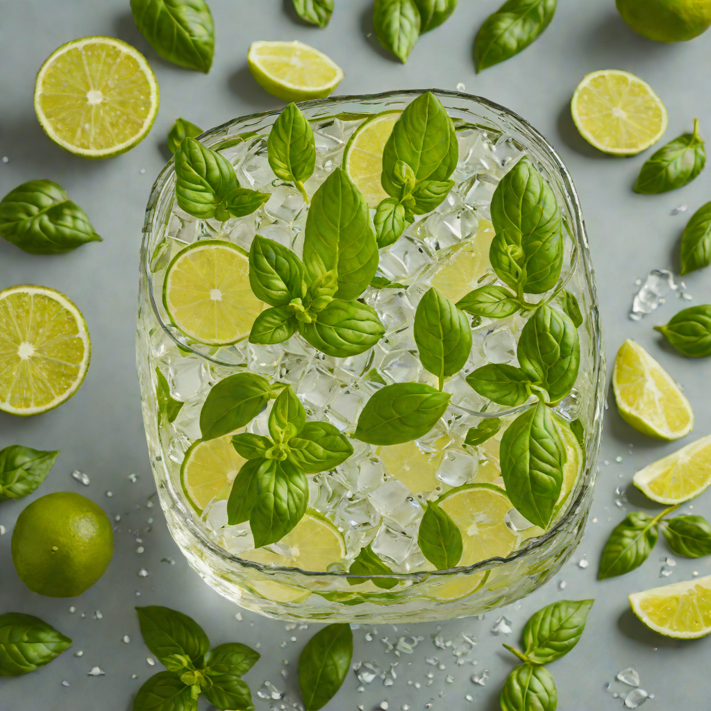 Herb-Infused Gin Smash with Fresh Basil