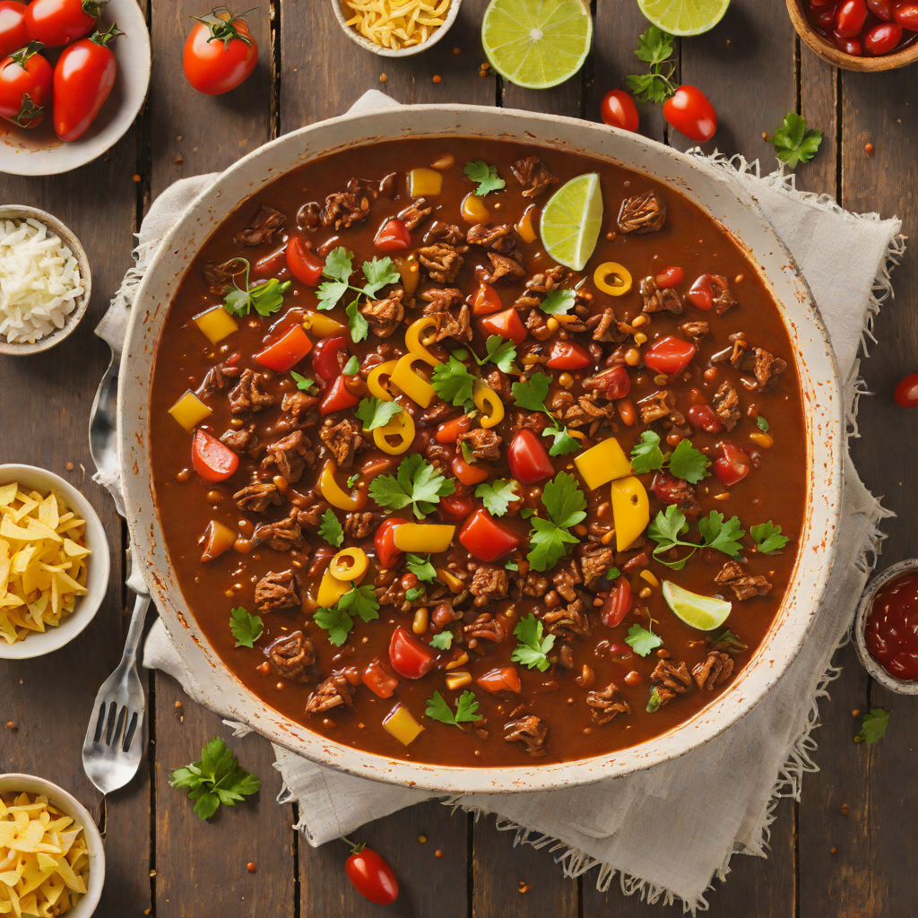 Slow Cooker Tex-Mex Beef Chili with Fire-Roasted Tomatoes
