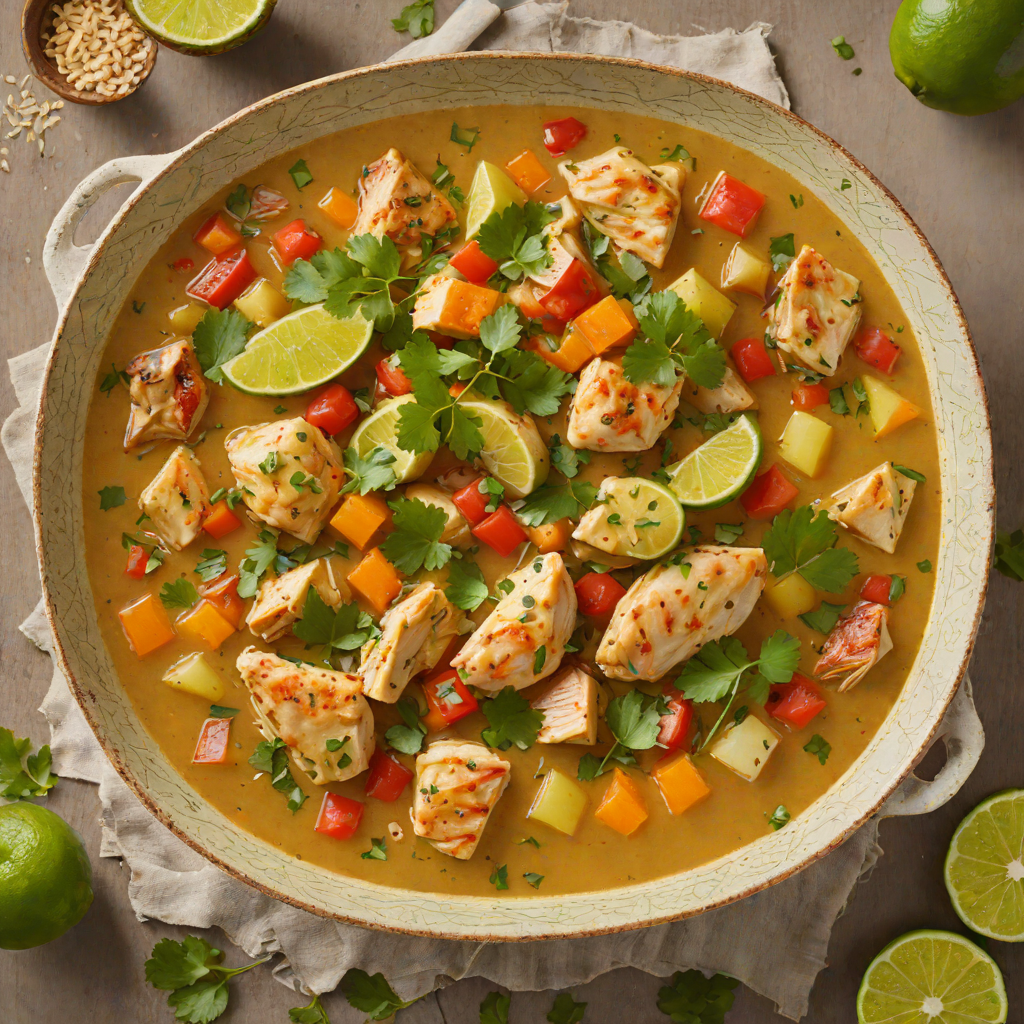 Caribbean Coconut-Lime Chicken Stew