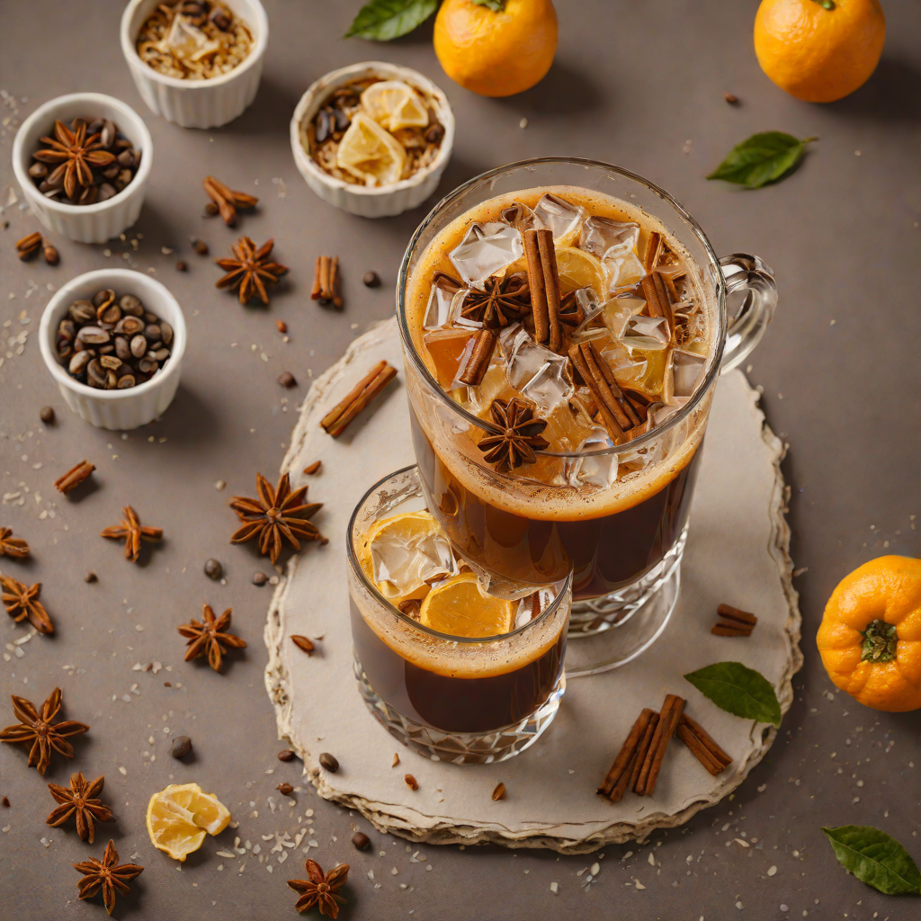 Spiced Vanilla Coffee Old Fashioned