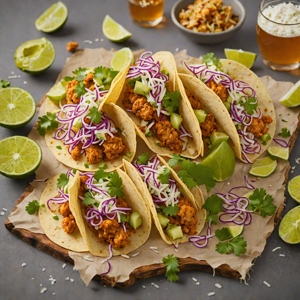 Craft Beer-Battered Fish Tacos with Cabbage Slaw