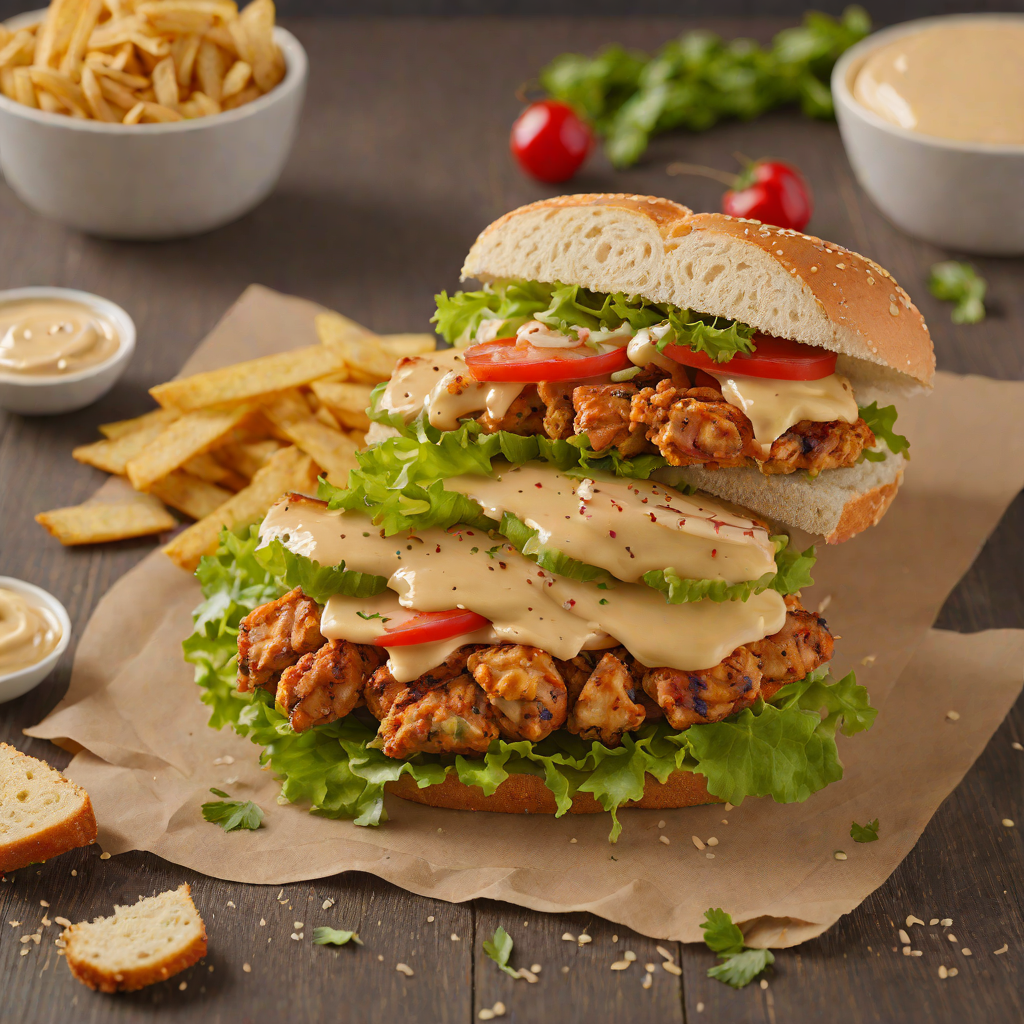 Grilled Cajun-Spiced Chicken Sandwich with Chipotle Mayo