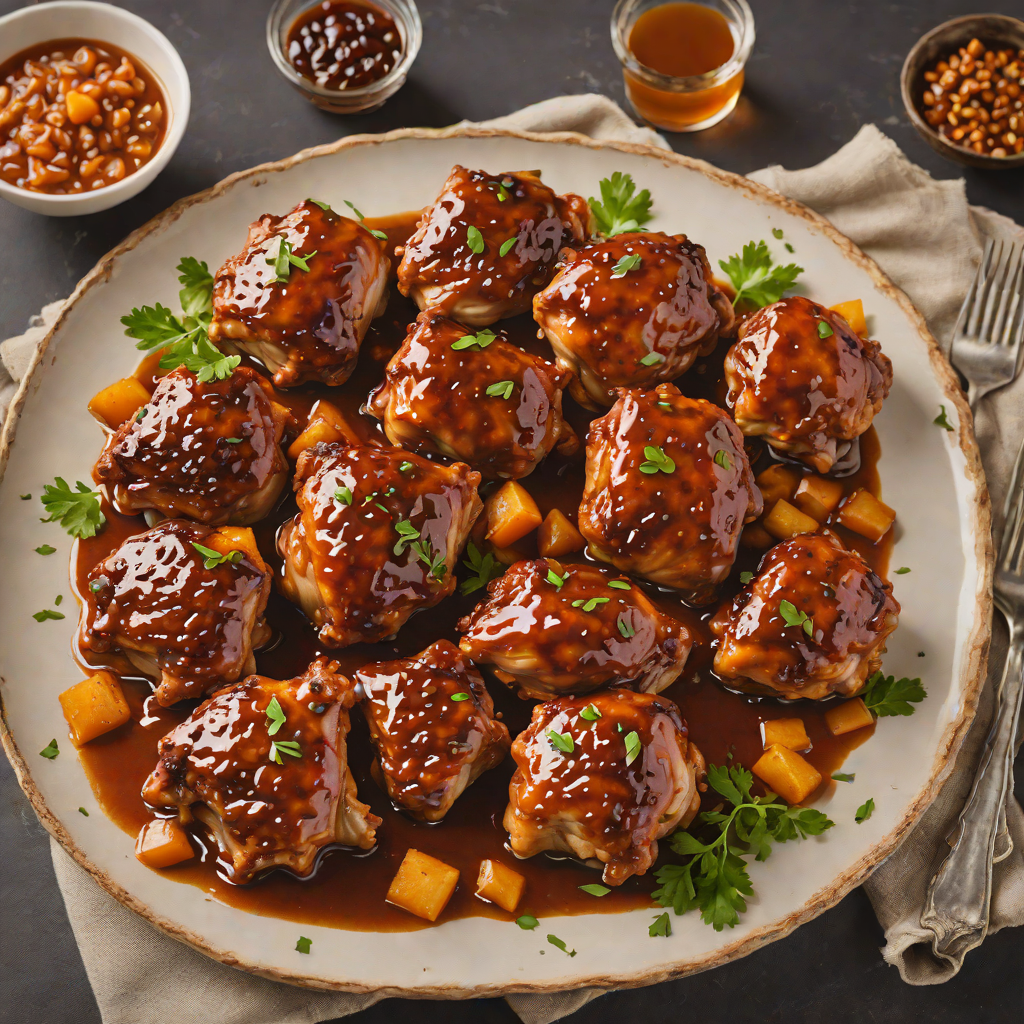 Smoky Hickory Barbecue Chicken Thighs