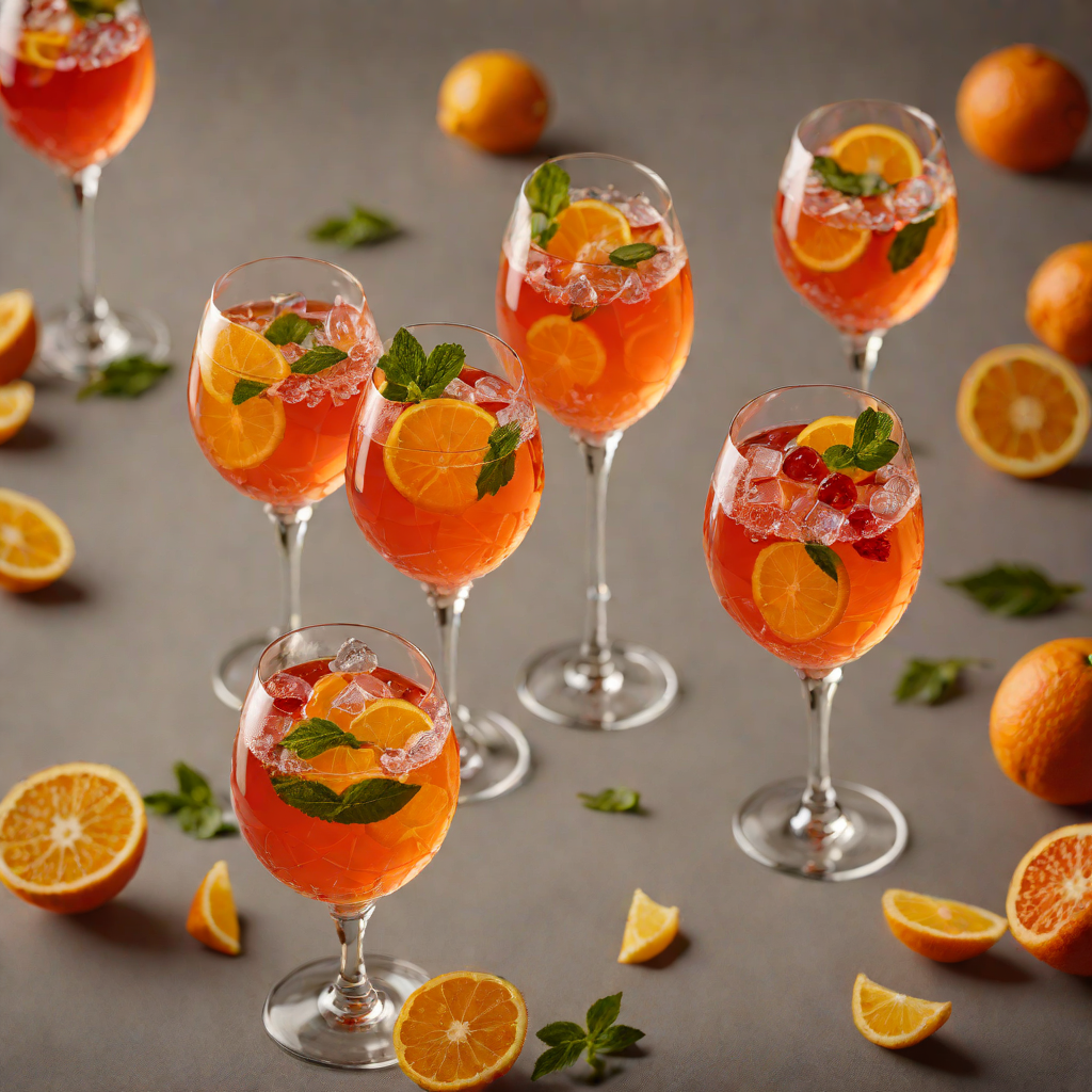 Bitter Campari and Orange Prosecco Spritz