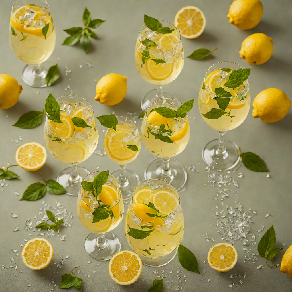 Limoncello and Sparkling Soda Summer Spritz