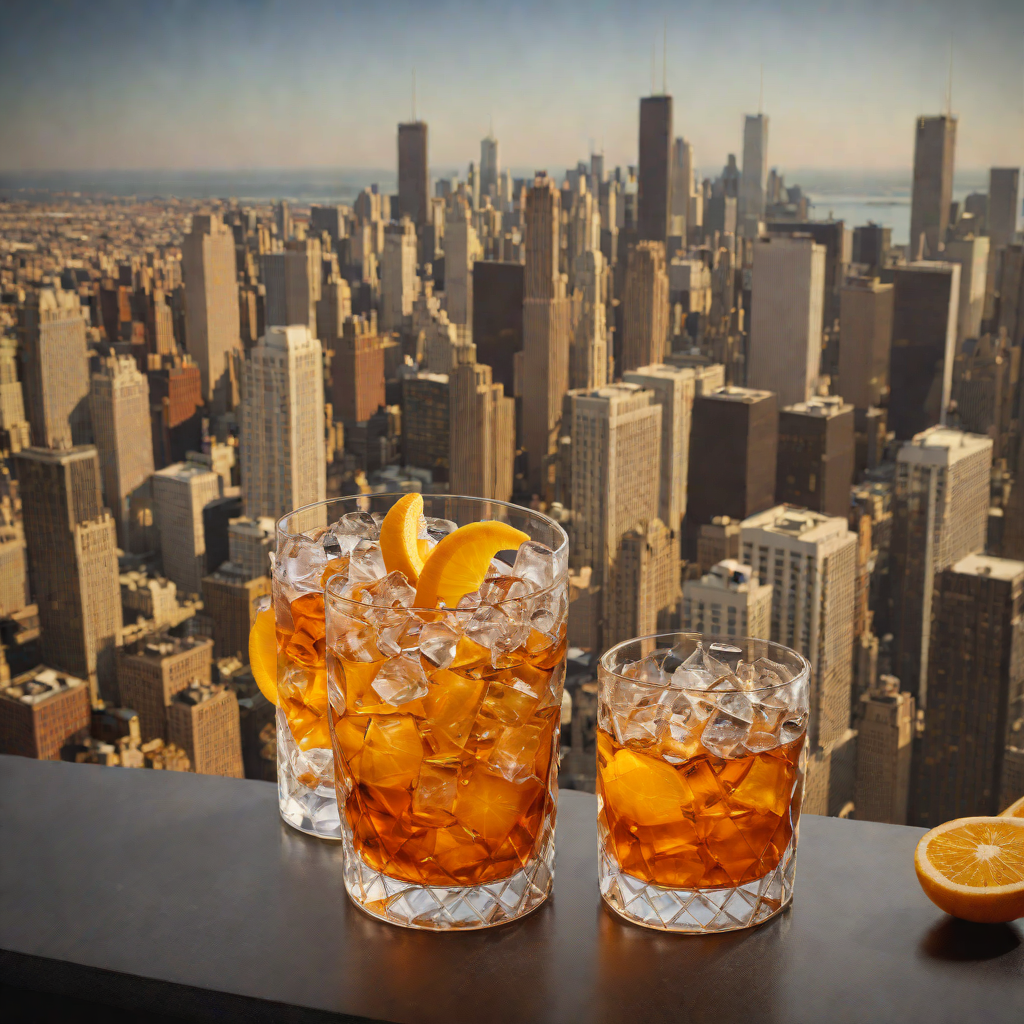 Chicago Skyline Old Fashioned