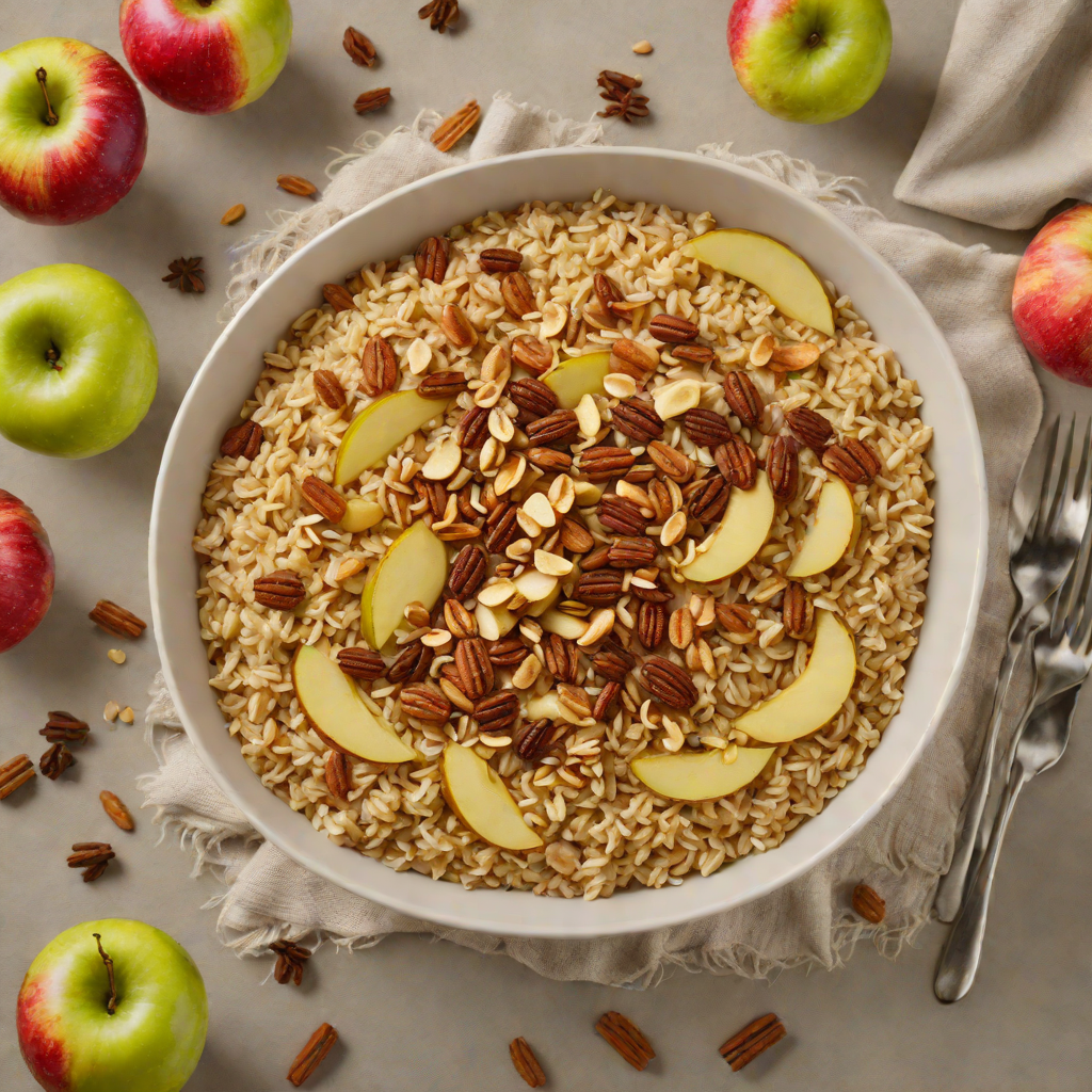 Clifton Park Spiced Apple and Maple Oatmeal