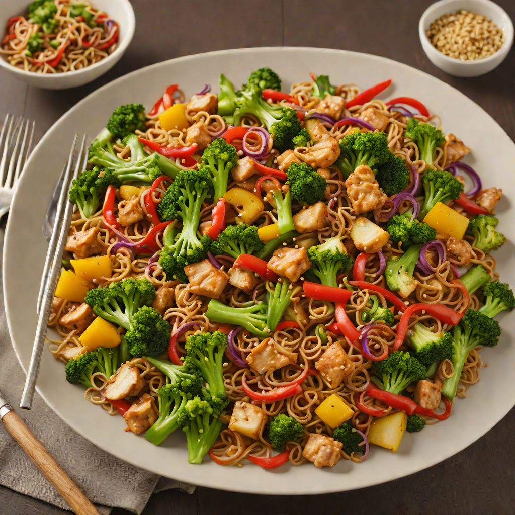 Ginger-Soy Stir Fry with Crisp Vegetables