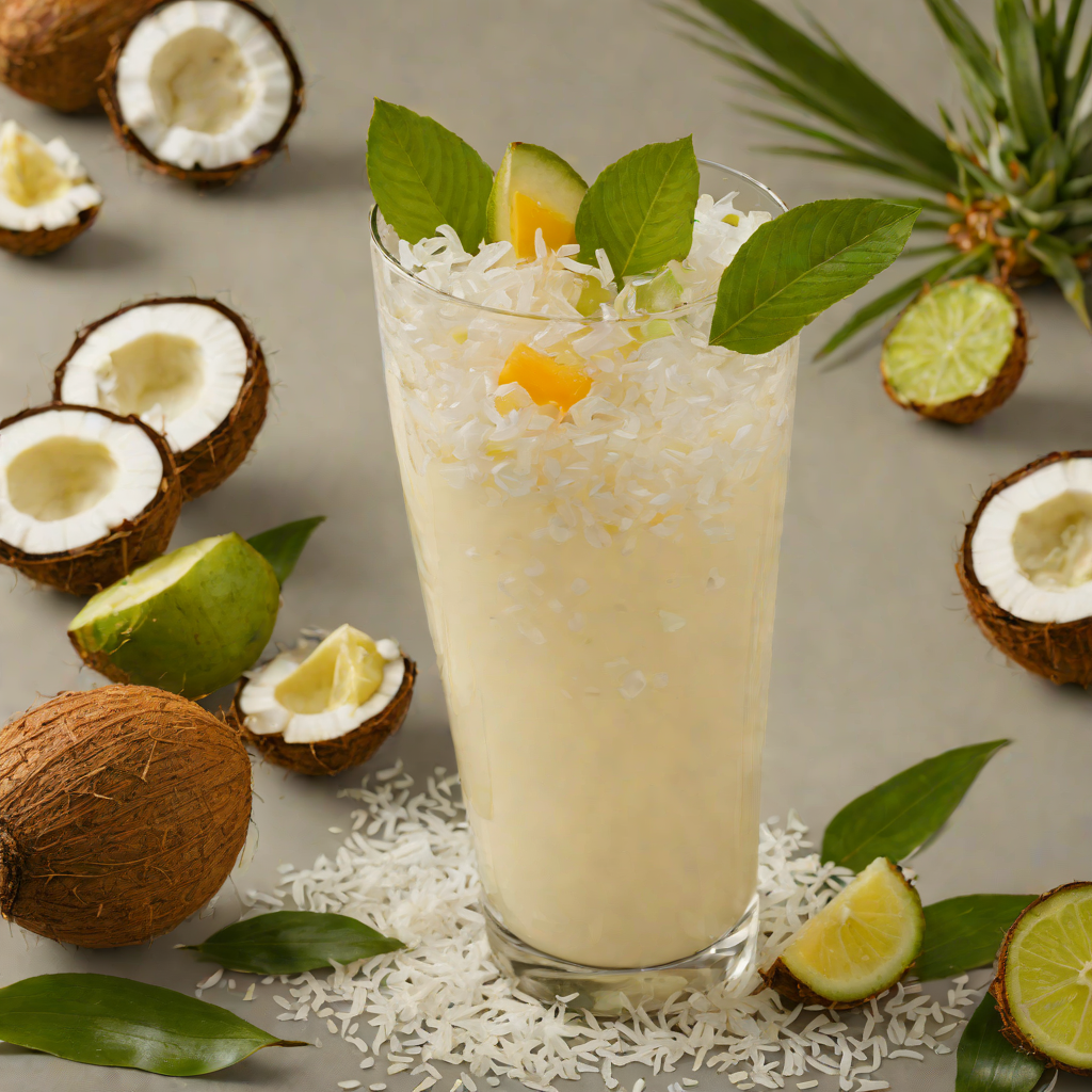 Tropical Vanilla Coconut Cooler