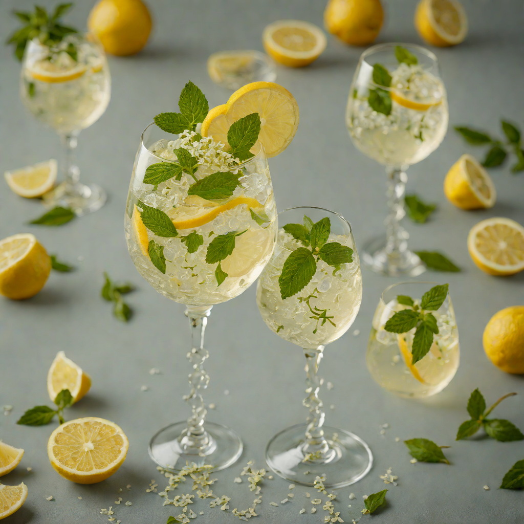 Gin-Infused Elderflower Spritz