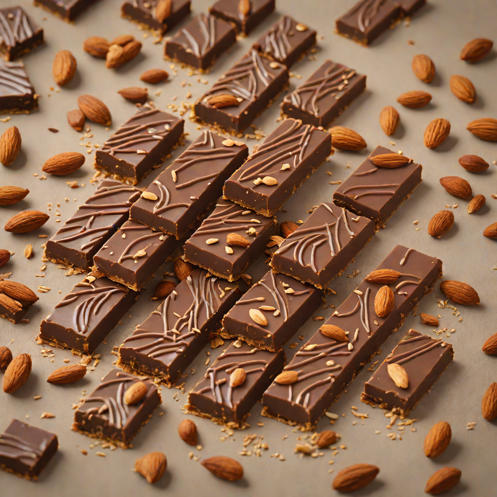 No-Bake Almond Butter Chocolate Bars