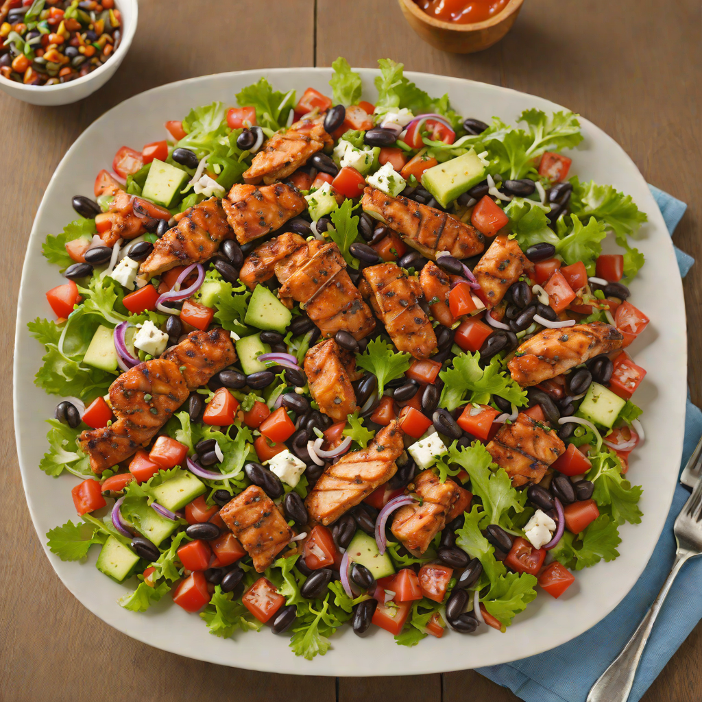 Texas Regional Healthcare Training Center Spiced Chicken and Black Bean Salad