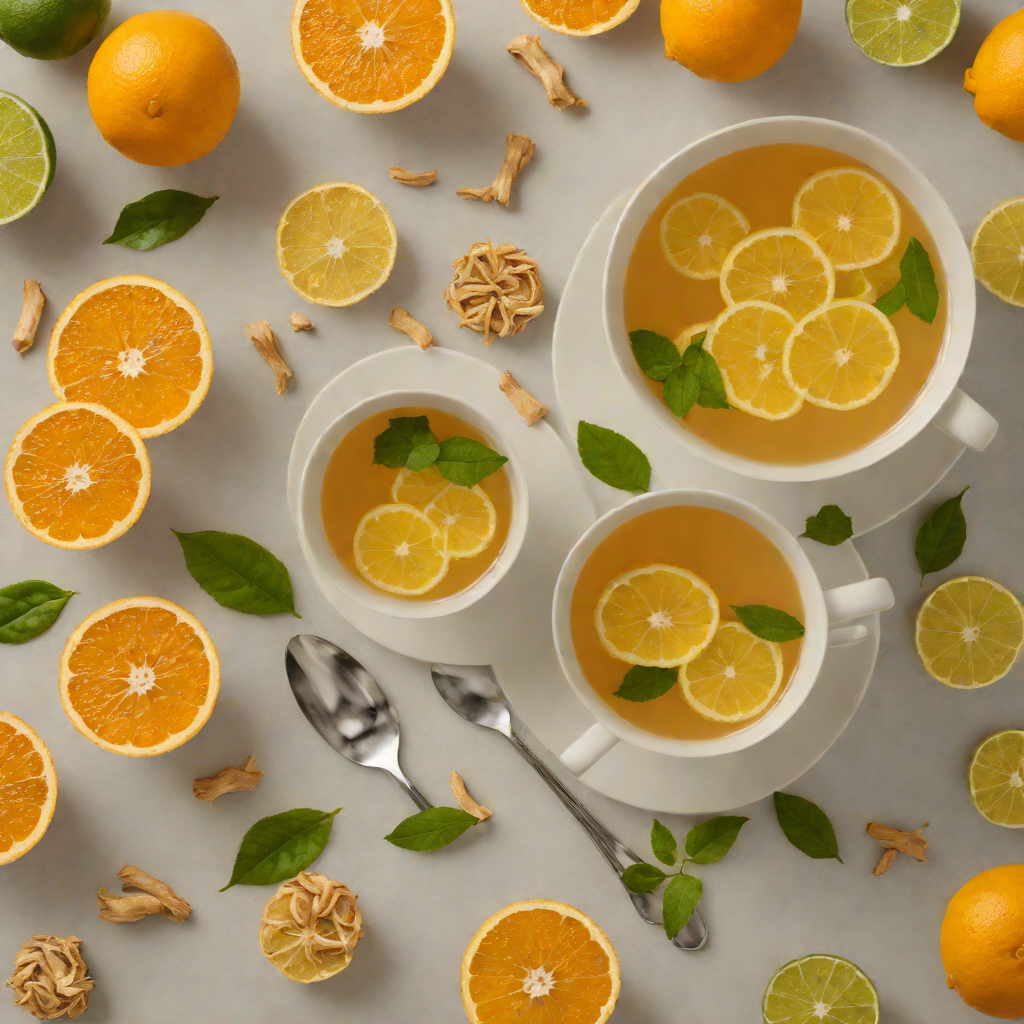 Austin Regional Clinic Inspired Citrus Ginger Tea