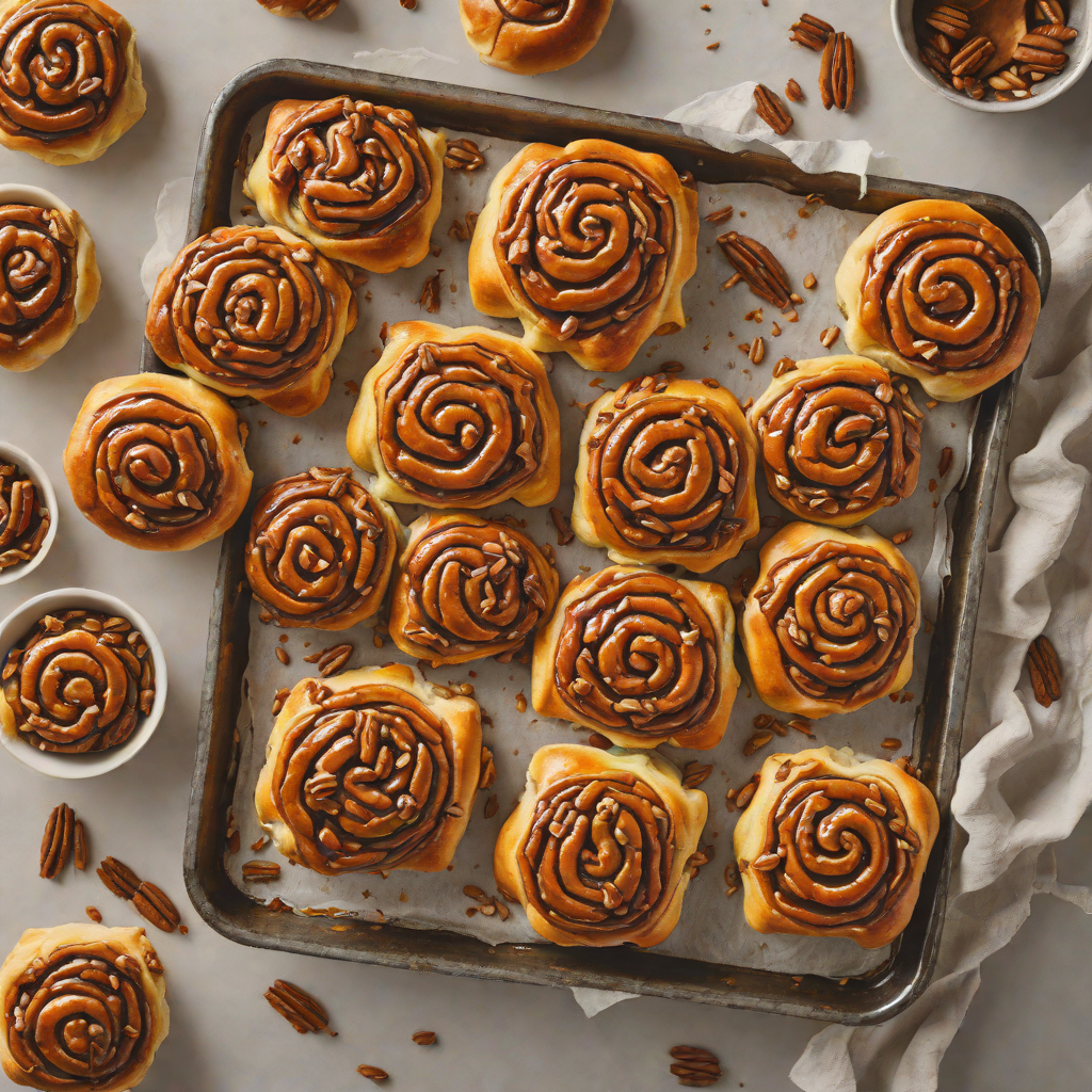 One-Pan Maple Pecan Sticky Buns