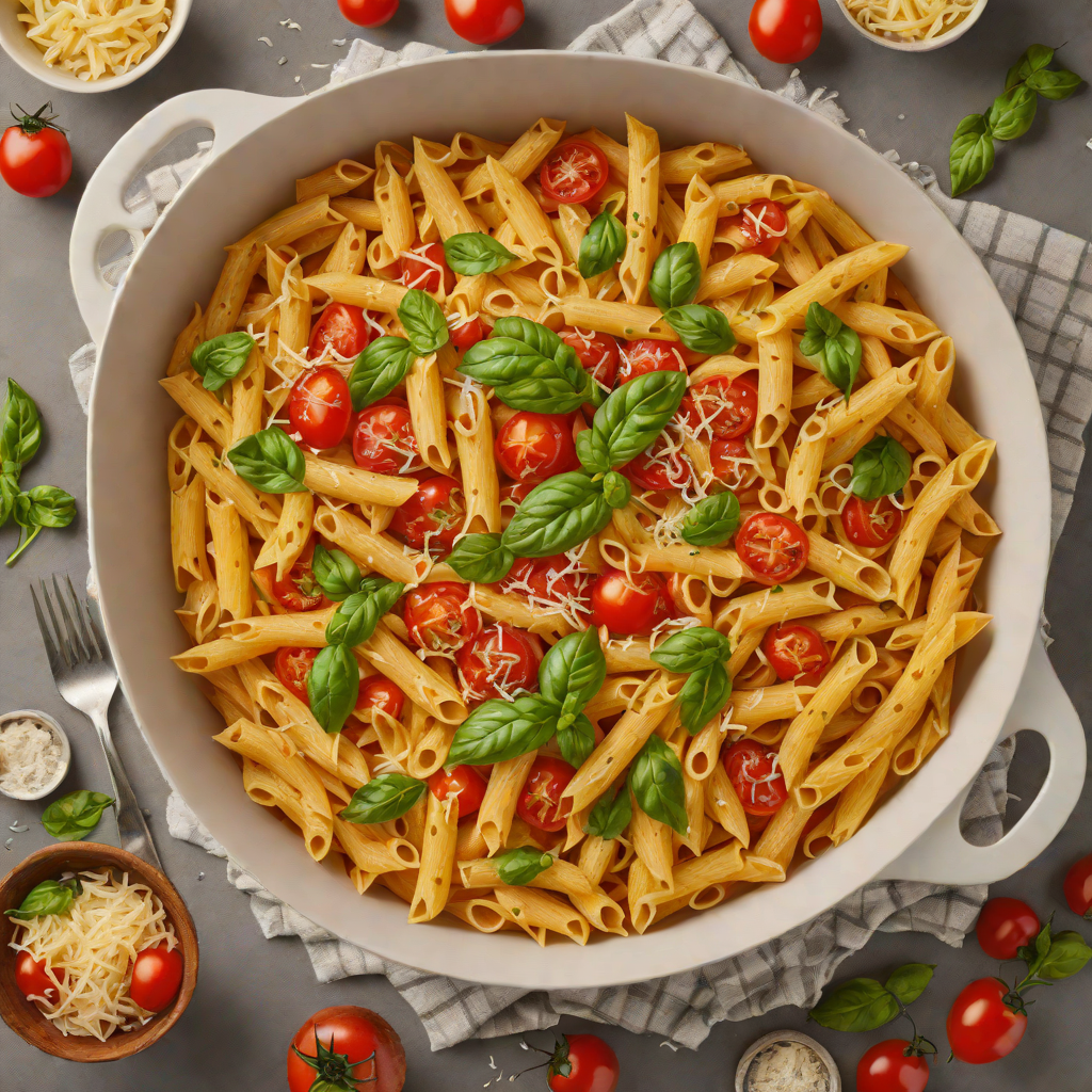 One-Pot Italian Tomato and Basil Penne