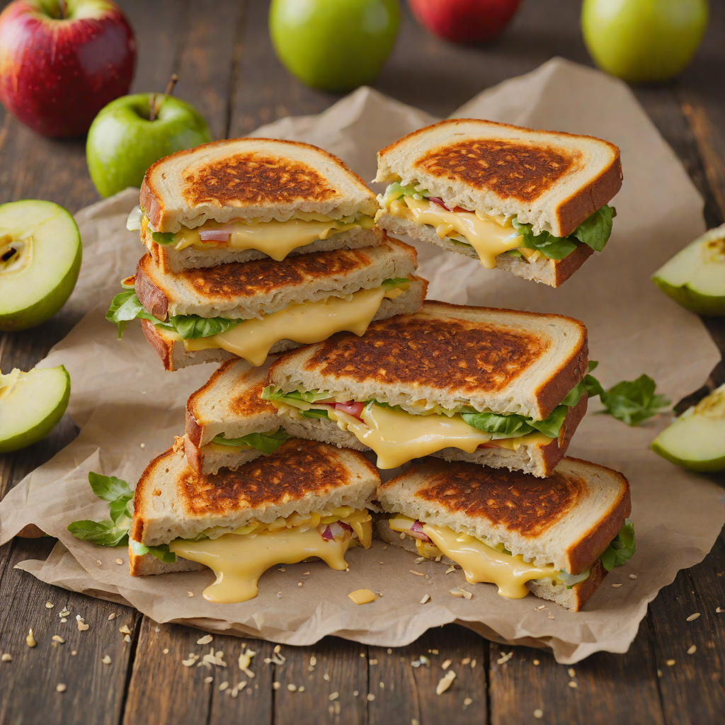 Saratoga Apple and Cheddar Grilled Sandwich