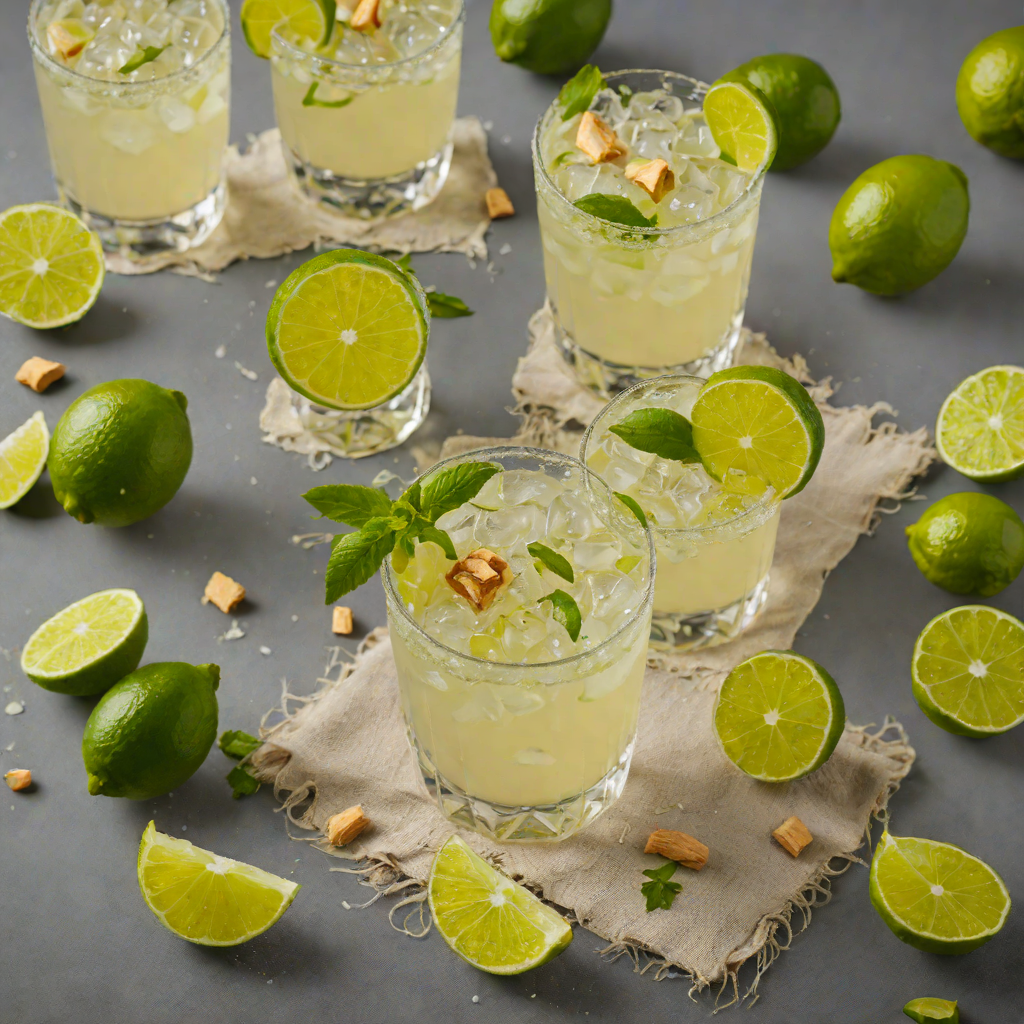 Ginger-Lime Tequila Sour