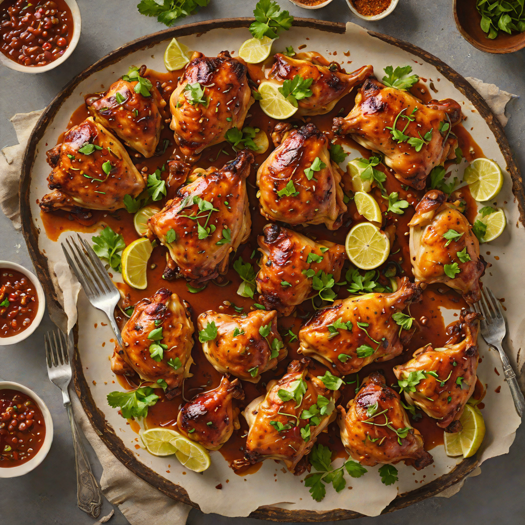 Oven-Roasted Spicy Chipotle Chicken Thighs