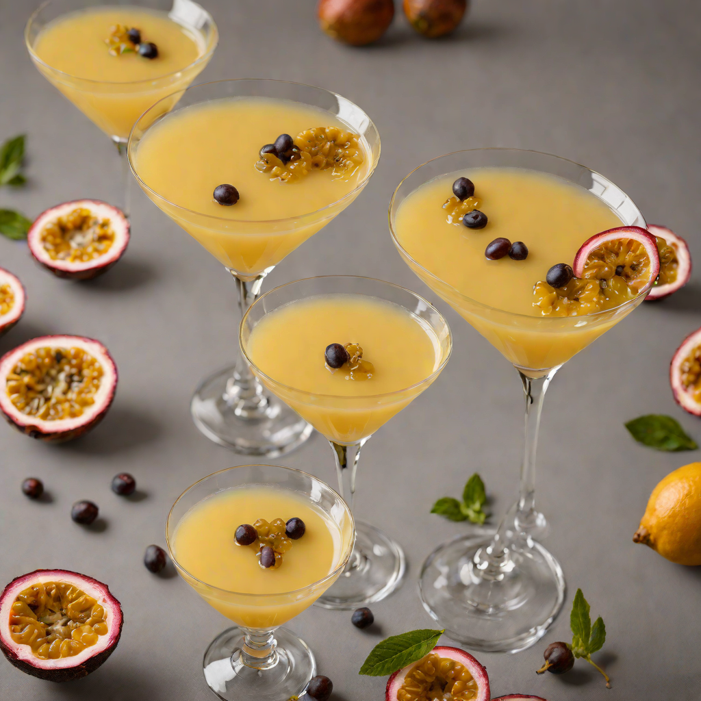 Vanilla Vodka Passionfruit Martini