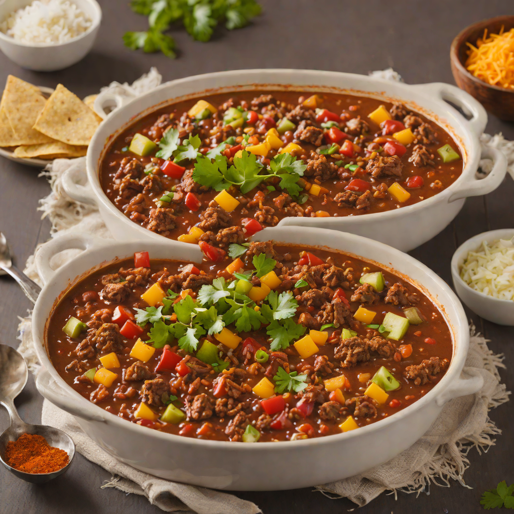 Spiced Texas Regional Beef Chili