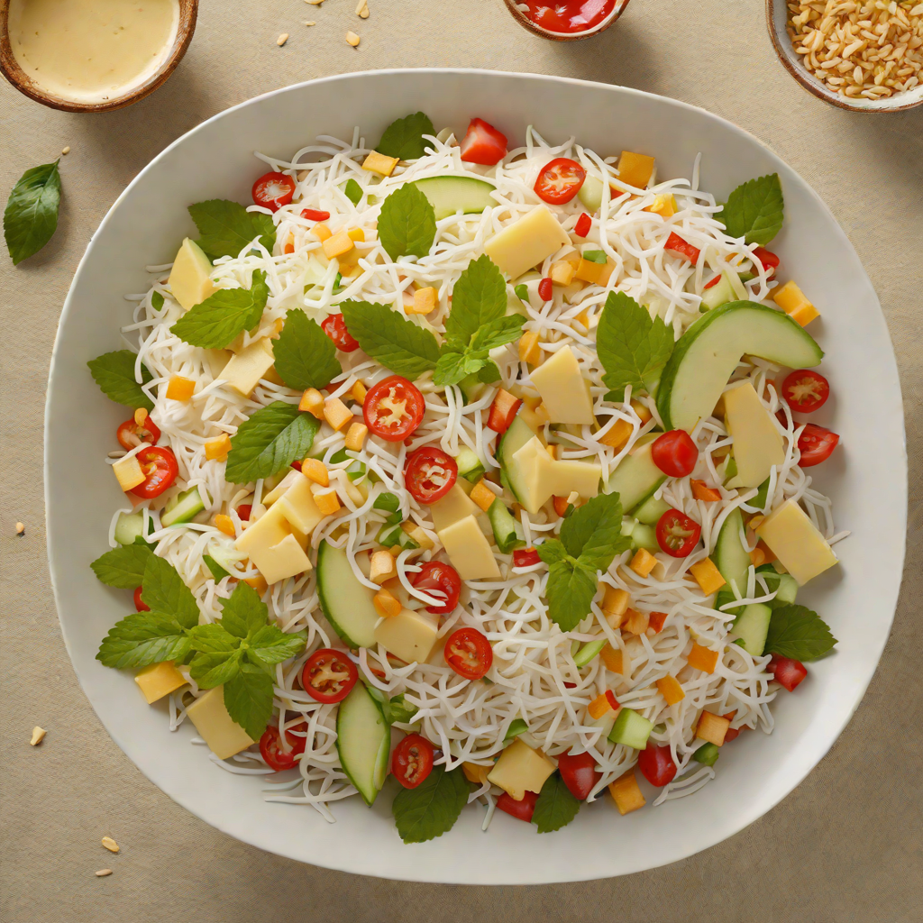 Sweetened Macapuno Coconut Salad with Creamy Condensed Milk Dressing